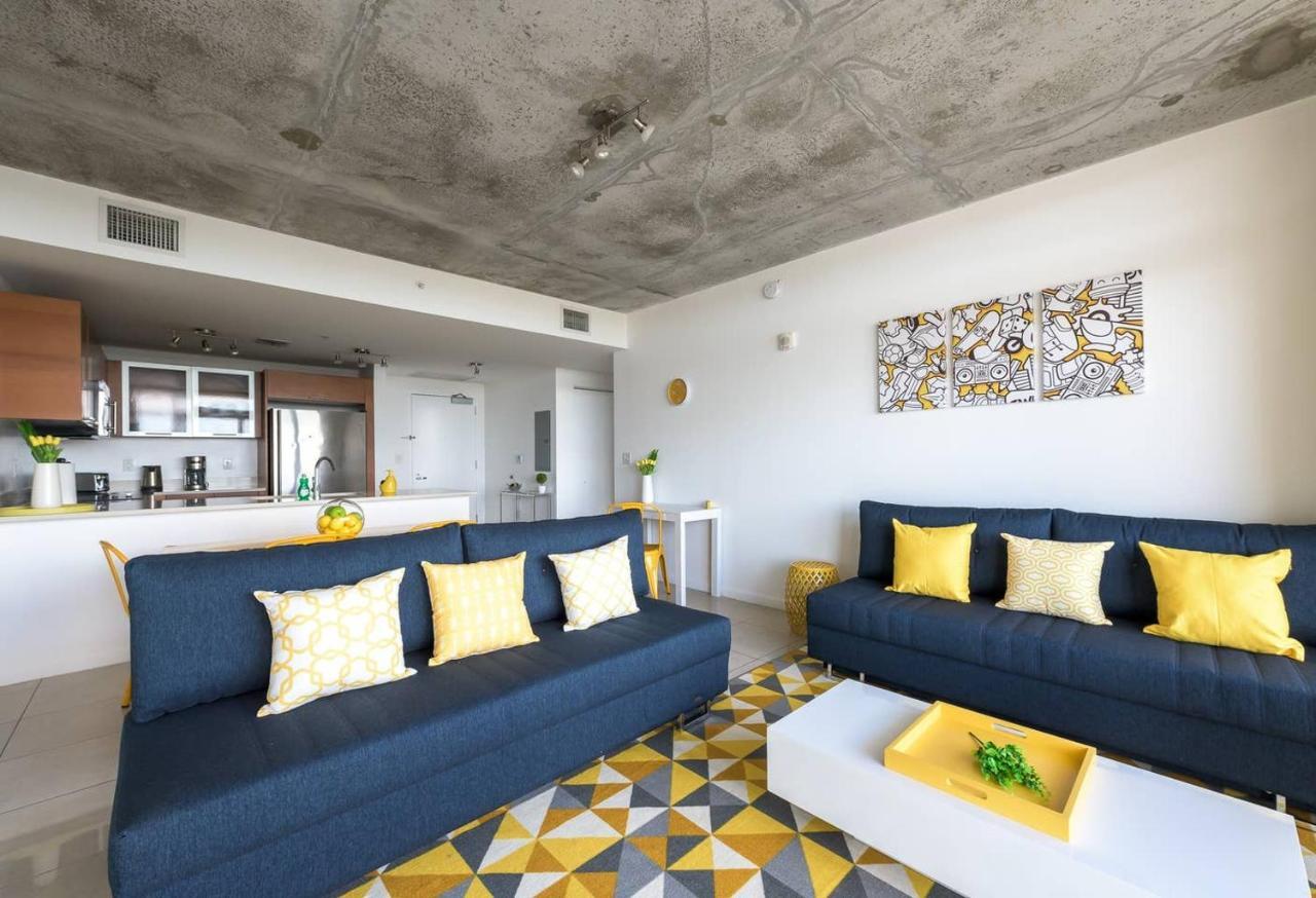 Modern 1 Bedroom Midtown Miami With Free Parking Ngoại thất bức ảnh