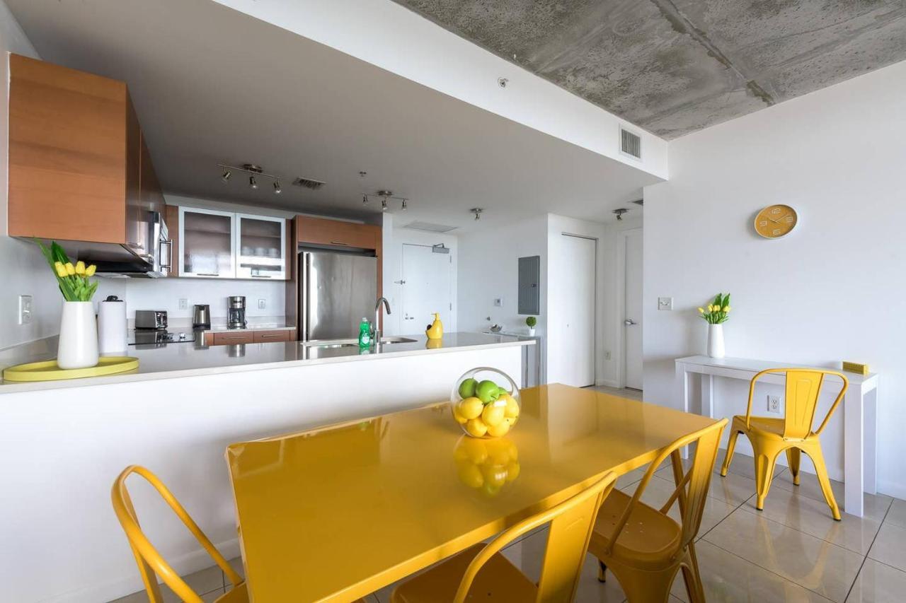 Modern 1 Bedroom Midtown Miami With Free Parking Ngoại thất bức ảnh