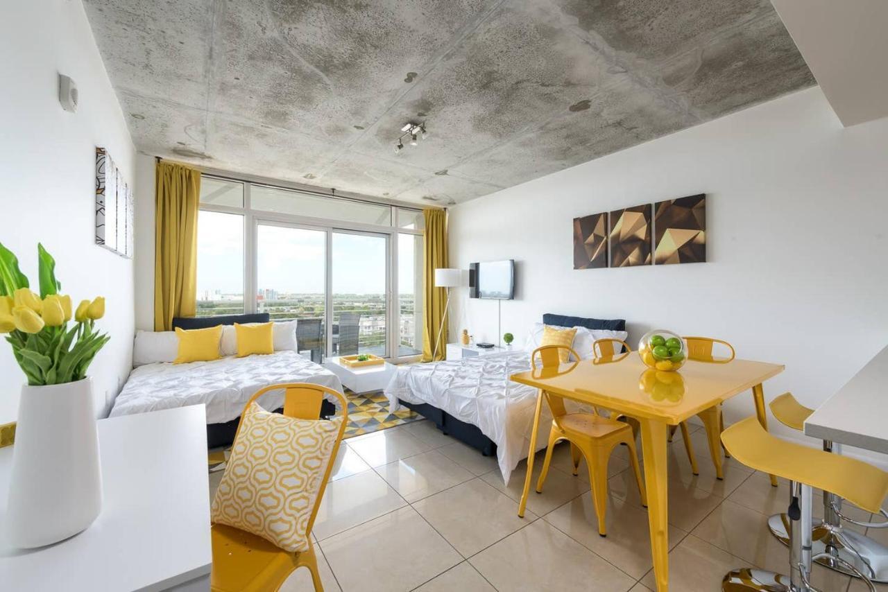 Modern 1 Bedroom Midtown Miami With Free Parking Ngoại thất bức ảnh