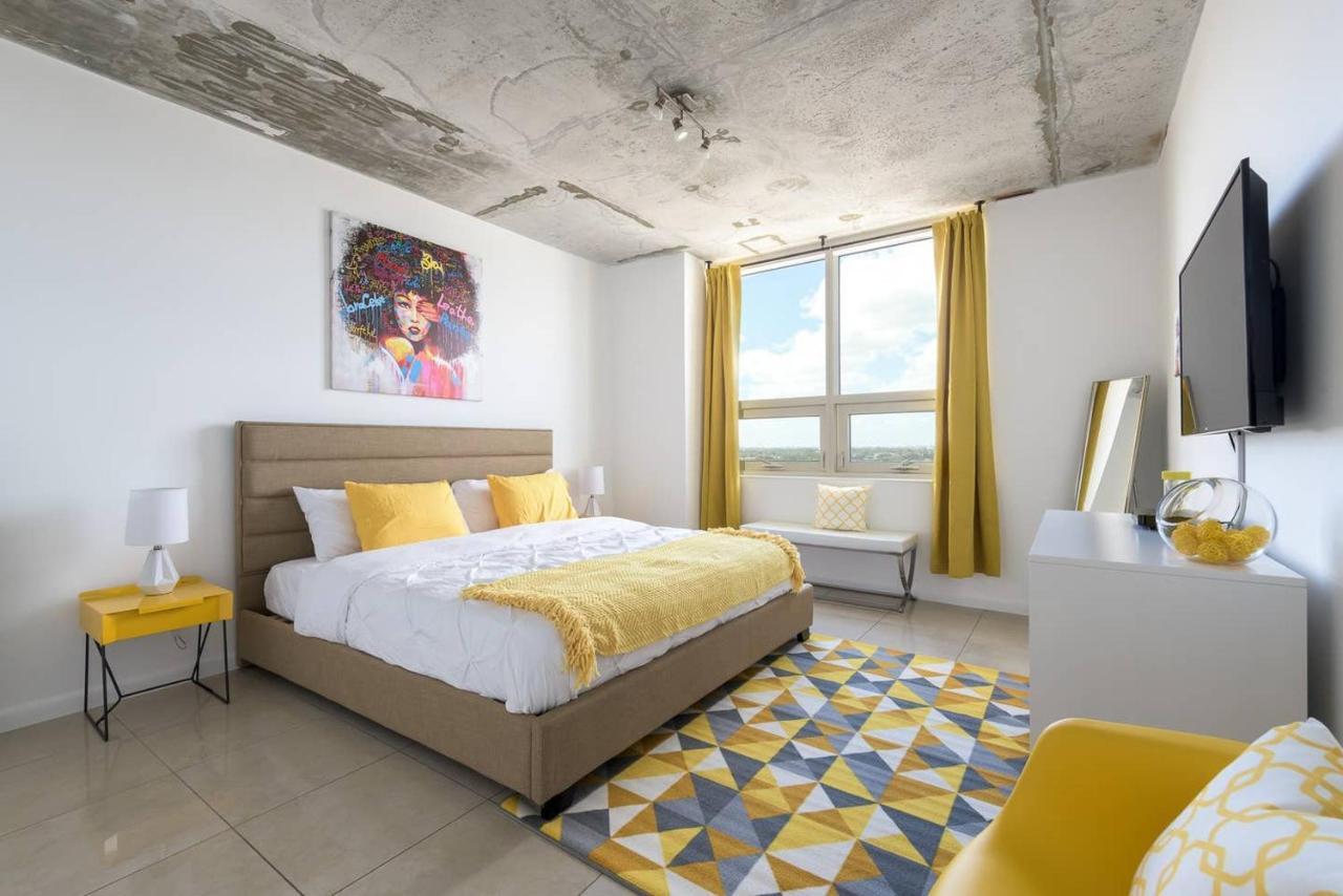 Modern 1 Bedroom Midtown Miami With Free Parking Ngoại thất bức ảnh